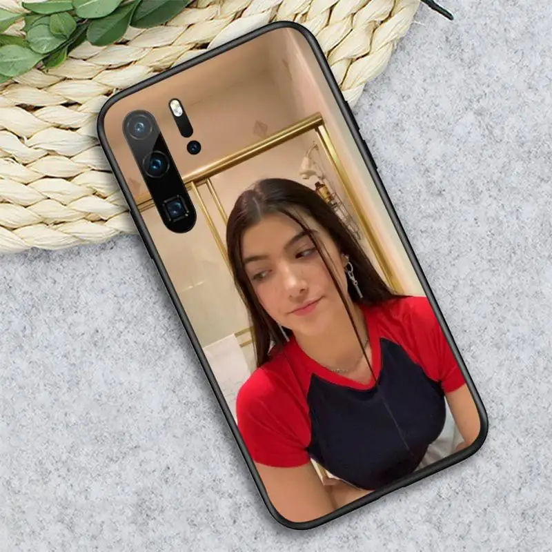 

Charli D Amelio fashion girl sexy Phone Case For Huawei honor Mate P 9 10 20 30 40 Pro 10i 7 8 a x Lite nova 5t