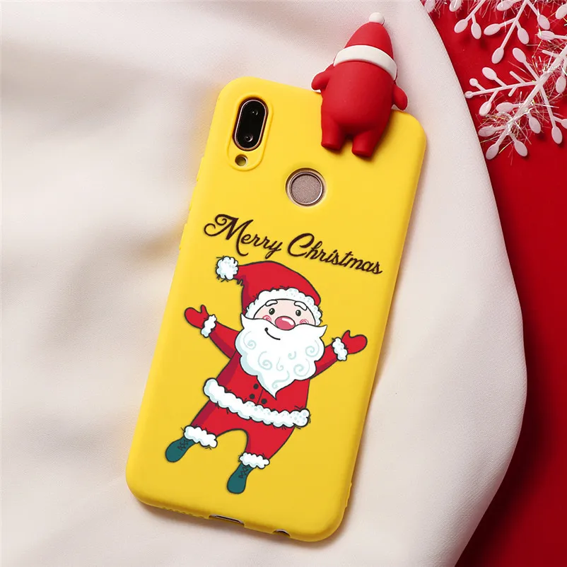 21Krhu-sdlrtiao Чехол с милыми игрушками для huawei P20 P30 P10 P9 P8 Lite mate 10 20 30 Lite Pro P Smart Nova 3 3i 5 чехол из ТПУ с рождественским оленем - Цвет: 21Krhu-sdlrtiao