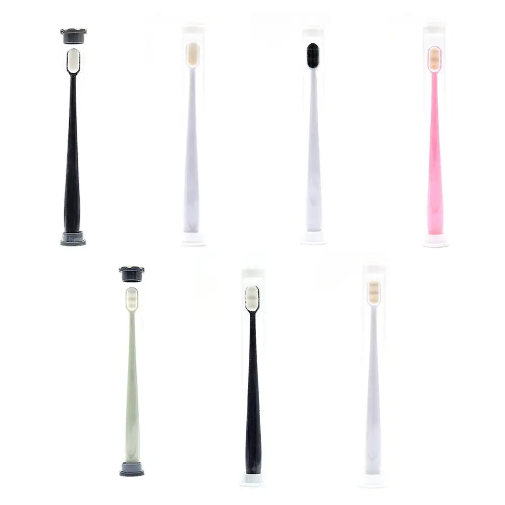 1 шт. Мягкая зубная щетка миллион ультра тонкая супер Щетина Глубокая чистка