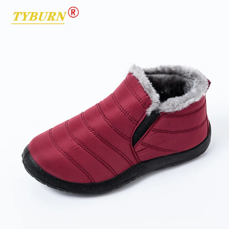 

2022 winter boots women waterproof snow women shoes flat Casual Winter Shoes Ankle Boots for Women plus Size Couple shoes