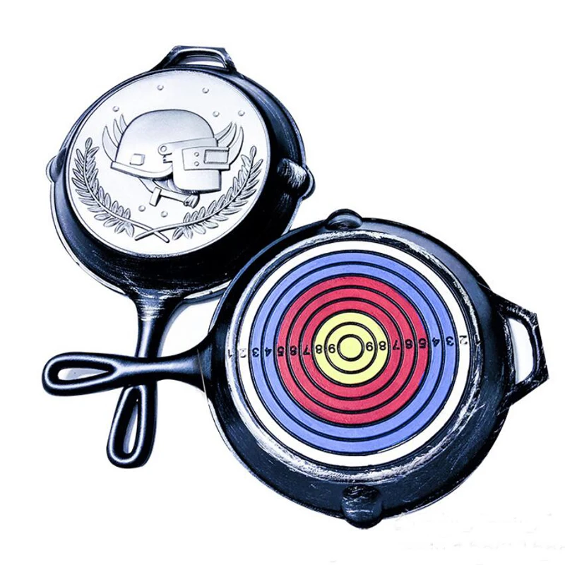 Кастрюля для косплея PUBG 1:1 реквизит из искусственной кожи оружие Playerunknown's