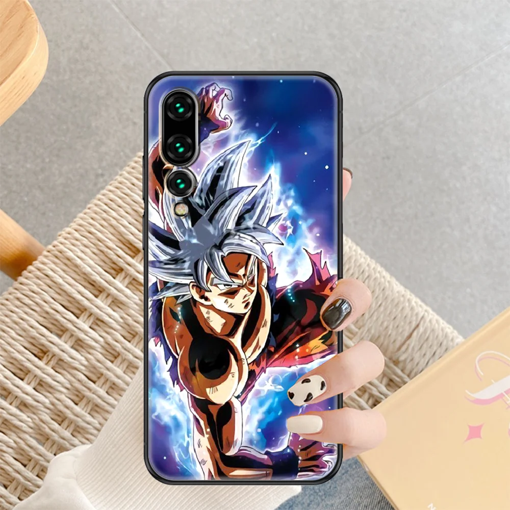 

Dragon Anime Ball Phone case For Huawei Honor 6 7 8 9 10 10i 20 A C X Lite Pro Play black painting shell fashion coque trend
