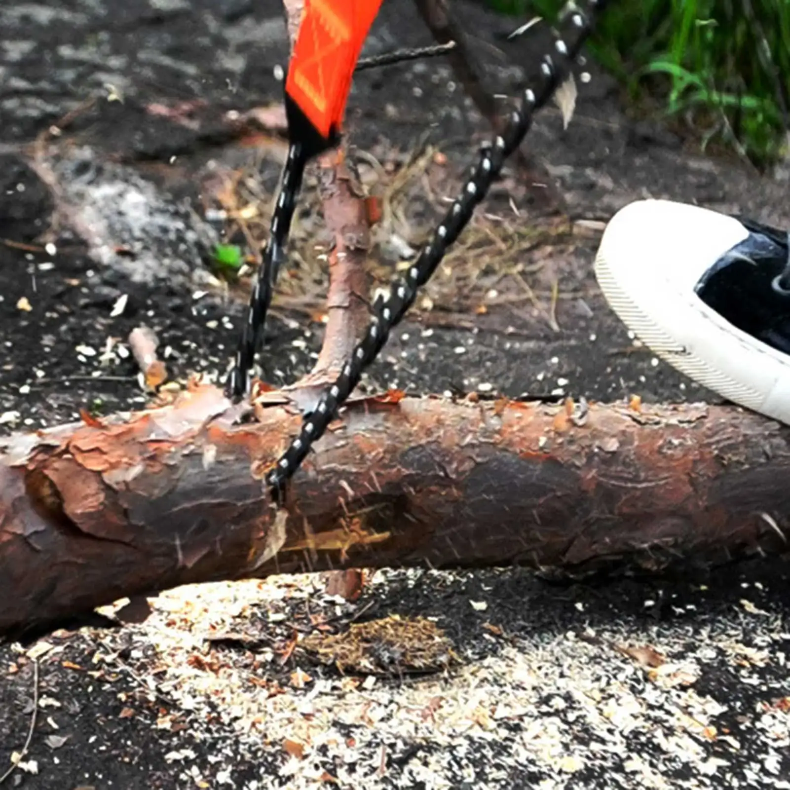 Складной мини ручная пила Портативный бензопила 3/8 Тонкий Зубная цепная сад