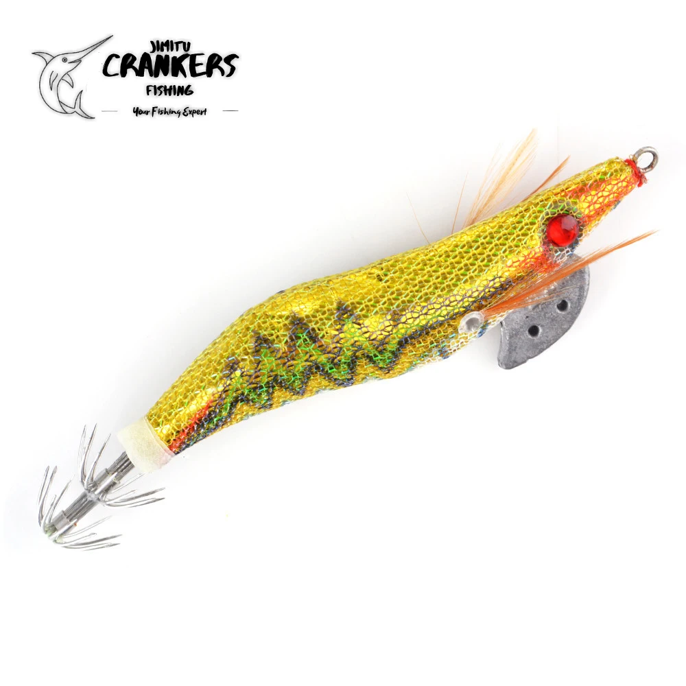 Crankers 1 шт. 2/2.5/3/3.5g приманка для рыбалки светящаяся жесткая кальмаров креветки