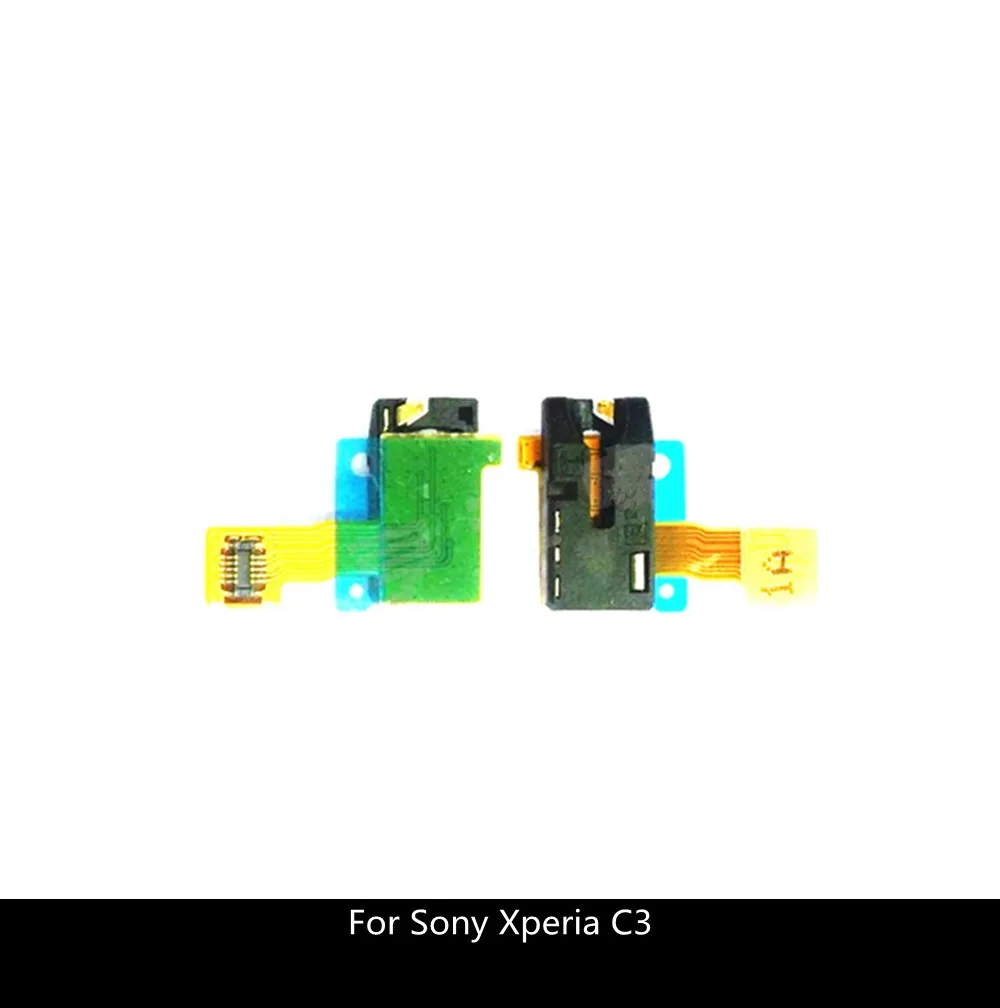 Аудиоразъем 3 5 мм для наушников гибкий кабель с лентой Sony Xperia C3 | Мобильные
