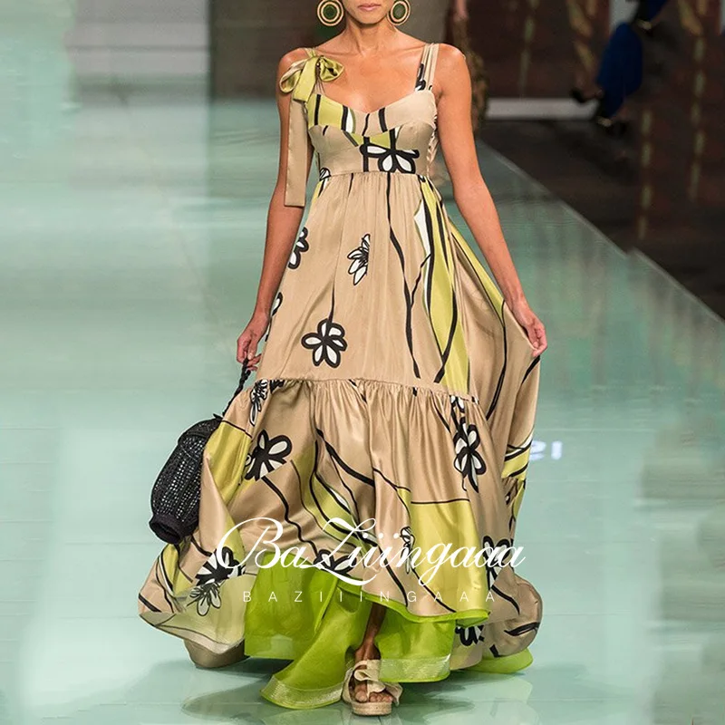 

Bohemian Style Evening Dresses Long Woman Gown Robe De Soir Parties Vintage Bride Dress Prom Party Gowns BAZIIINGAAA
