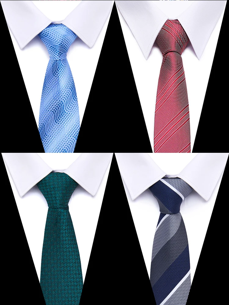 New Style Fashion Men's Tie 7.5cm Blue Necktie Green & Orange Silk Gravatas For Men Paisley Floral Fit Wedding Workplace Slim images - 6