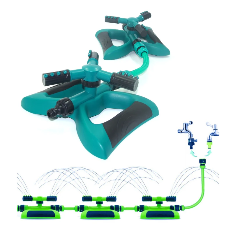 

Automatic Watering Sprinklers Grass Lawn Rotary Nozzle 360 Degree Rotating Watering Sprayer Irrigation Devices Garden Supplies