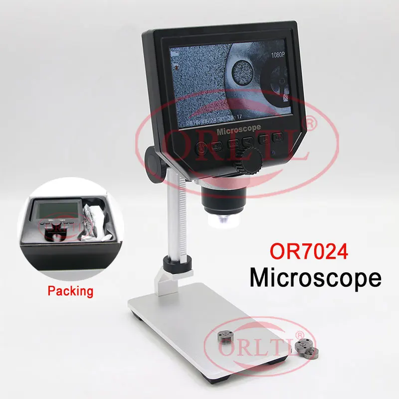 Microscope Diesel CR Injector Injection Pump Spare Parts Valve USB Link Microscope OR7024 Amplifier Repair Diagnostic Tool