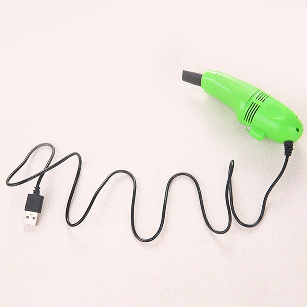 Green 1 шт. мини USB пылесос ПК ноутбук щетка для чистки пыли настольные аксессуары - Цвет: Green
