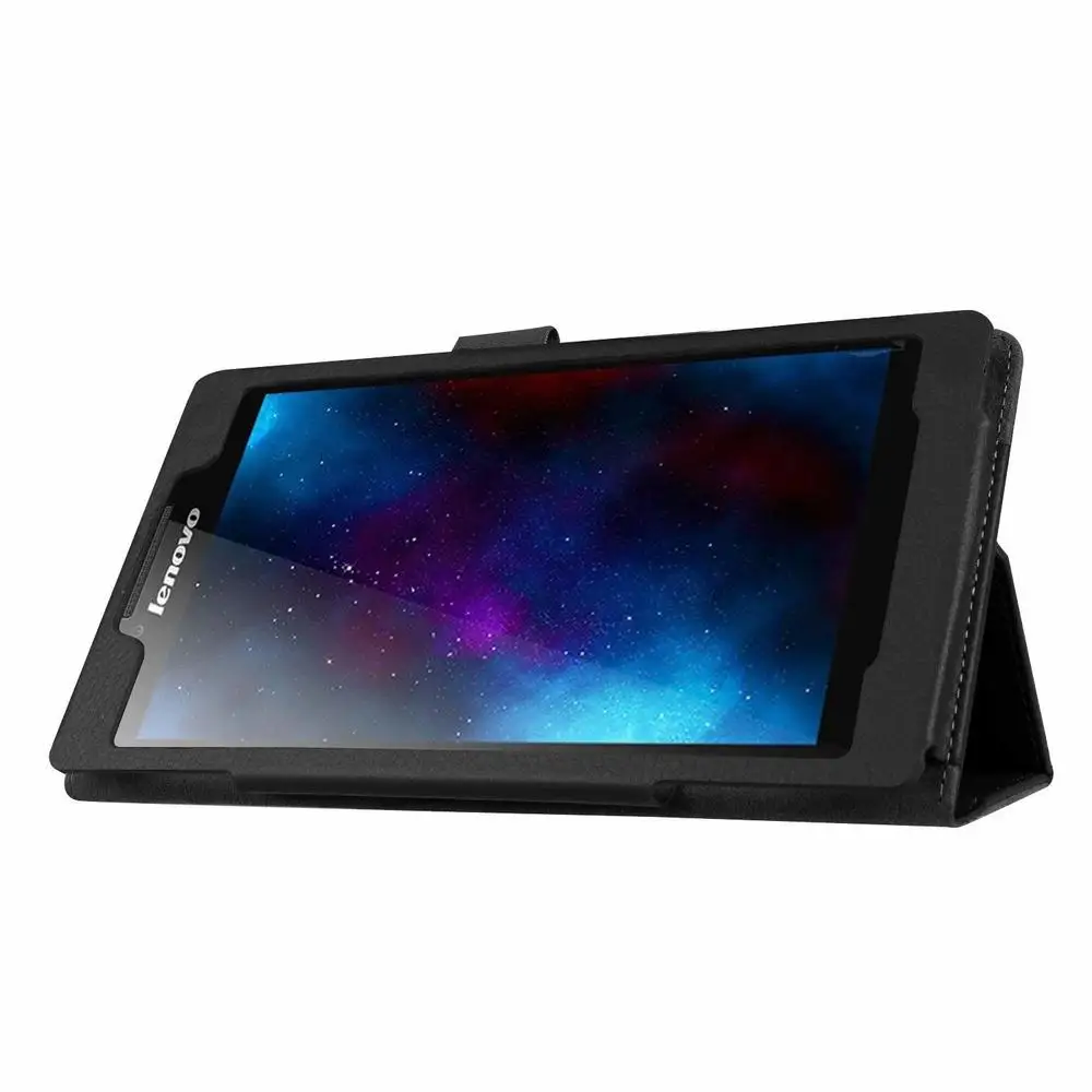 Чехол для Lenovo Tab 2 флип-подставка из искусственной кожи с зернистой текстурой |
