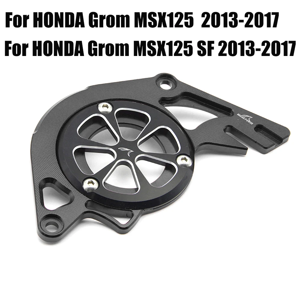 

Motorcycle Rider Cylinder Front Left Side Motor Chain Protector Cover For HONDA Grom MSX125 SF MSX 125 SF MSX 125SF 2013-2017
