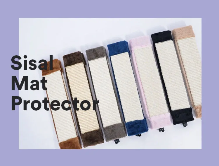 Cat Scratch Board Sisal Furniture Bed Mattress Protector Table Chair Sofa Legs Mat Cat Kitten Scratching Toy Scratcher