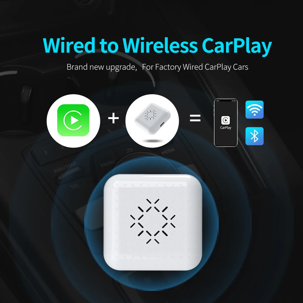 Carlinkit 3 0 Мини Carplay беспроводной ключ активатор для Mazda Toyota Audi benz все модели Box iOS