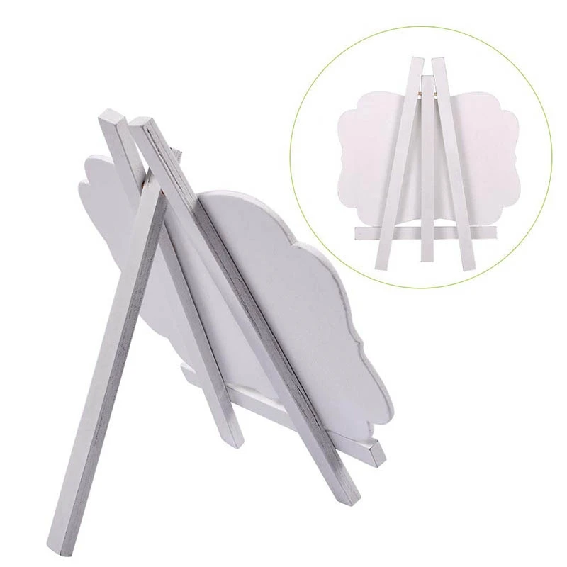 Малый мольберт для доски 10 шт. в деревянной рамке прямоугольная доска сообщений