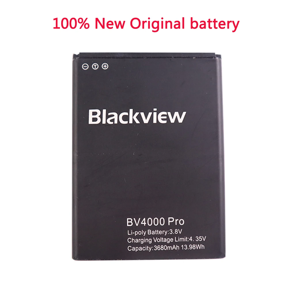

100% Original 3680mAh Battery BV4000 Pro For Blackview BV4000 BV 4000 Pro MTK6580A Phone Batteries High Quality