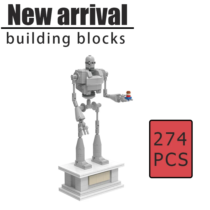 

Технический робот MOC, модель из строительных блоков, модульный робот, детская игрушка, модель, подарок на день рождения