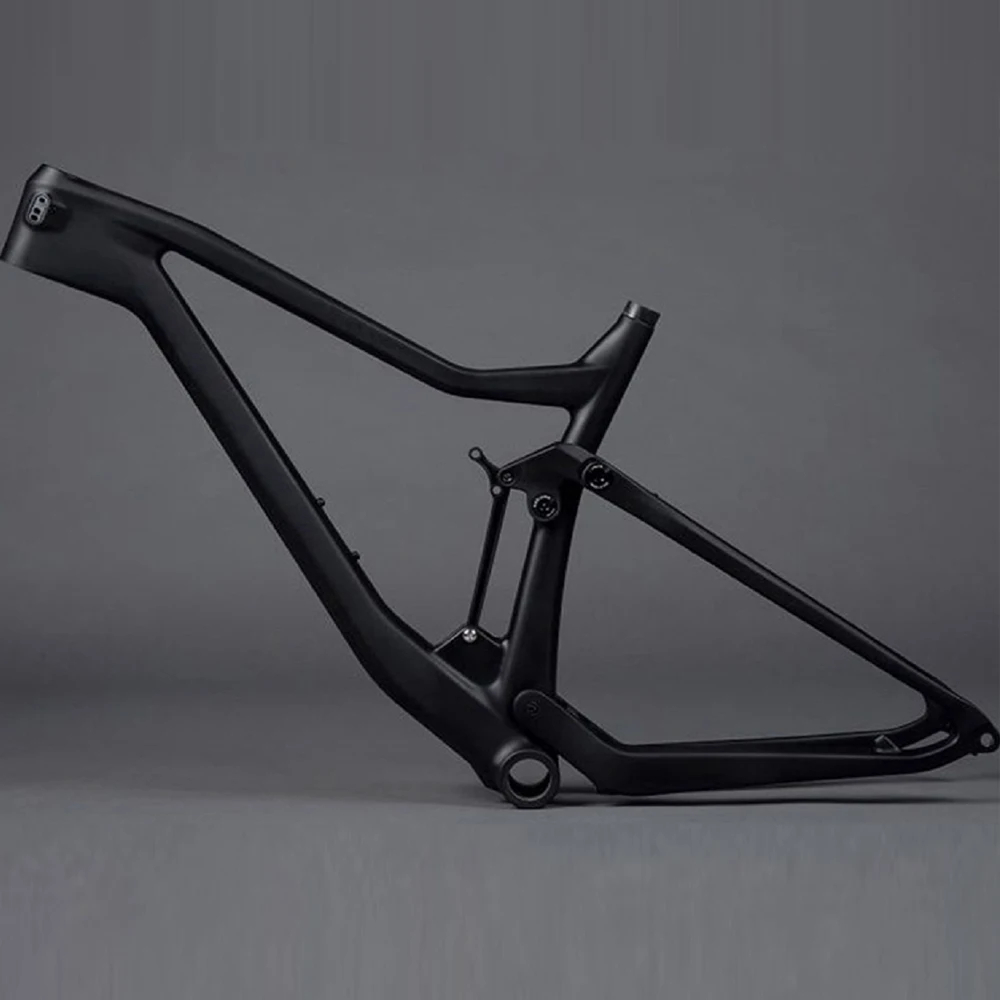 Каркас из углеродного волокна Mtb 29er горный велосипед полная подвеска рамка OEM FM258-B