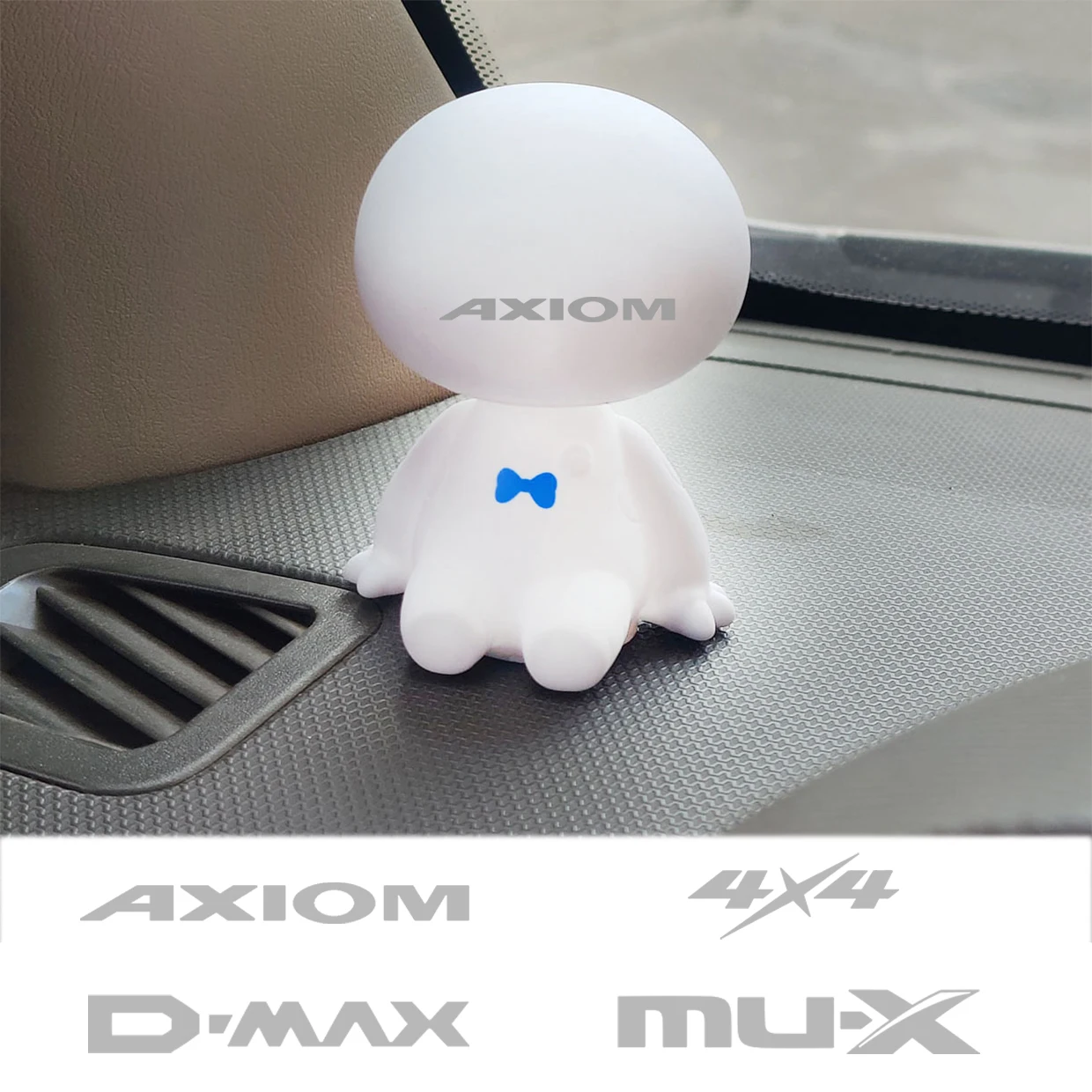 

Cartoon Shaking Head Figure Car Ornaments Decorations Big Hero Doll Toys For Isuzu Ascender Axiom D-Max Mu-X SLX Car Accessories