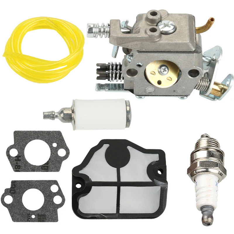 Spark plug Carburetor Kit Chainsaw For Poulan PP4620AV PP4620AVHD Carb | Инструменты