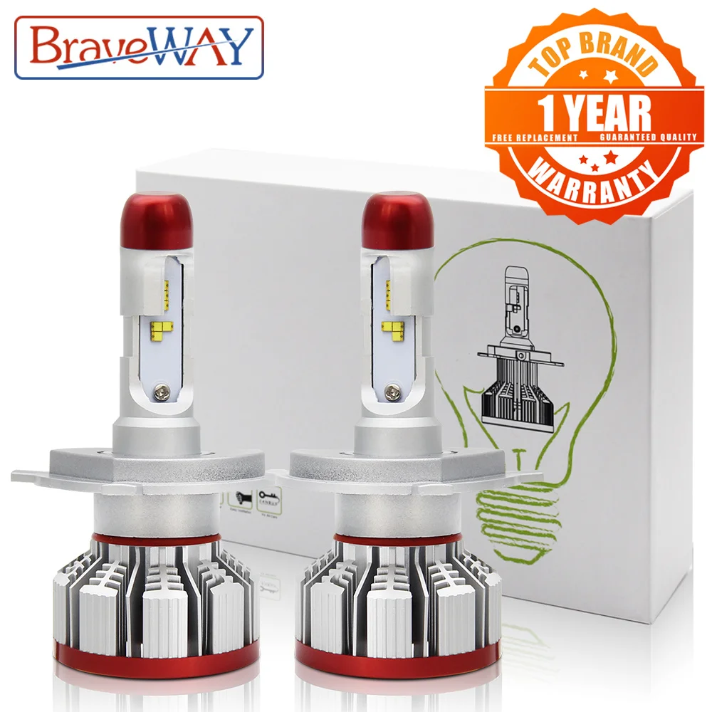 Лампы для автомобисветильник фар BraveWay ZES 9005 лм H4 H7 H8 H9 H11 HB3 HB4 9006|Передние LED-фары