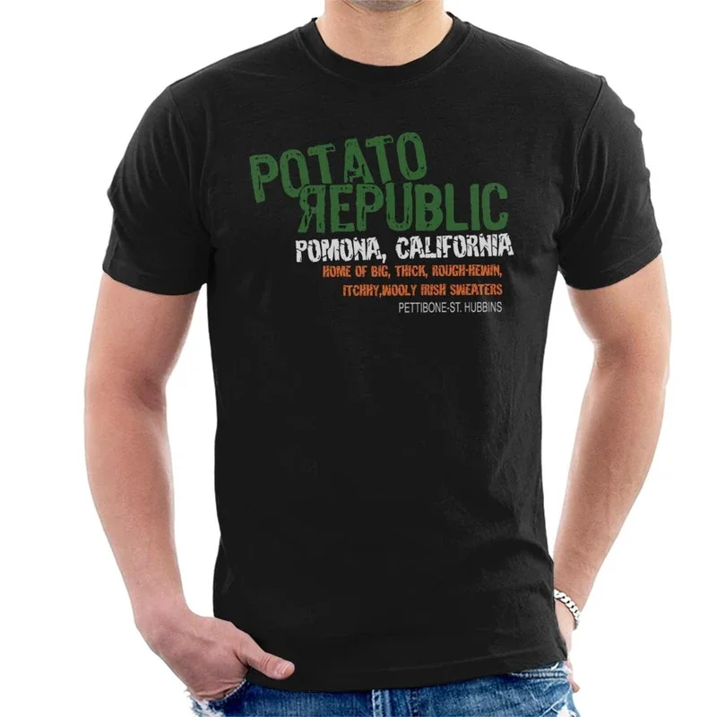 

New Printed Funny This Is Spinal Tap Potato Republic Pomona California Men's T-Shirt women's tshirt