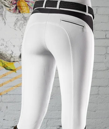 

Spring 2020 New popular European and American color stitching bottom casual pants women