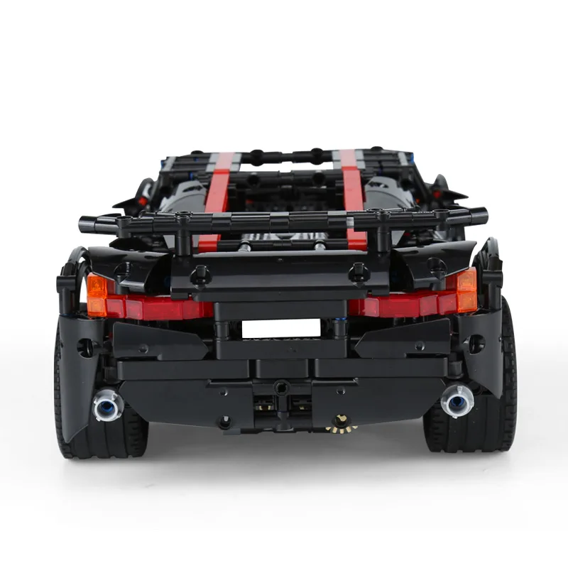 DHL 07003 техника Модель автомобиля игрушки MOC Assassin X19 спортивный автомобиль набор строительных блоков Кирпичи Модель автомобиля игрушки Дети Рождественские подарки