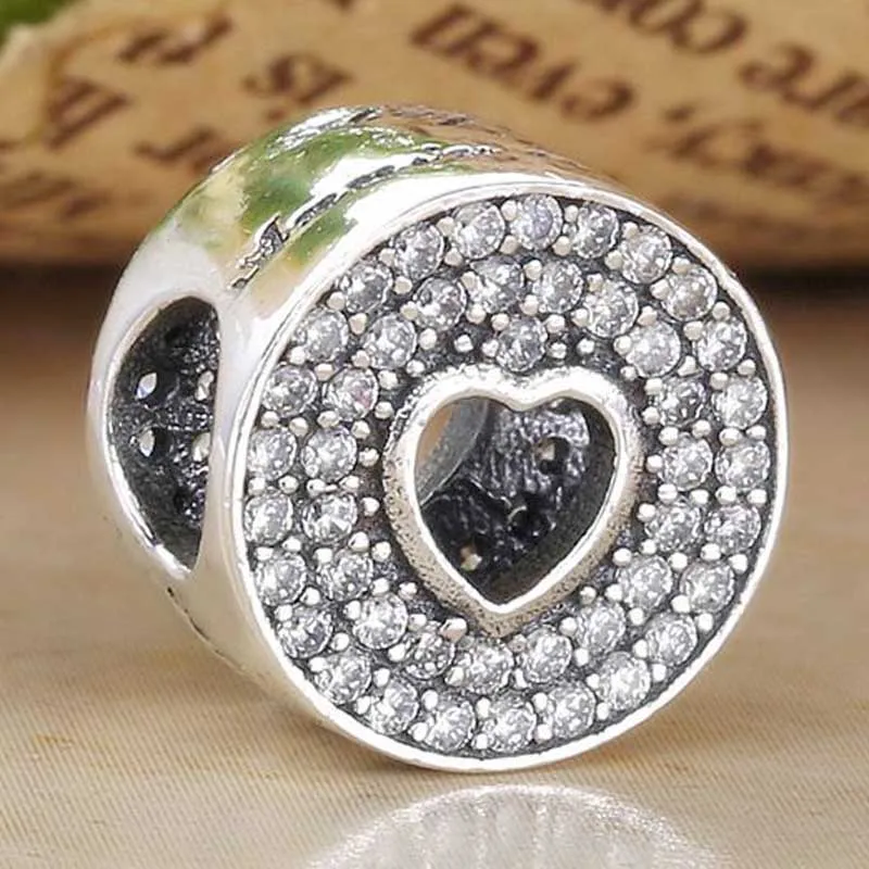 Оригинальное юбилейное торжество Сердце Любви с хрустальными бусинами подходит