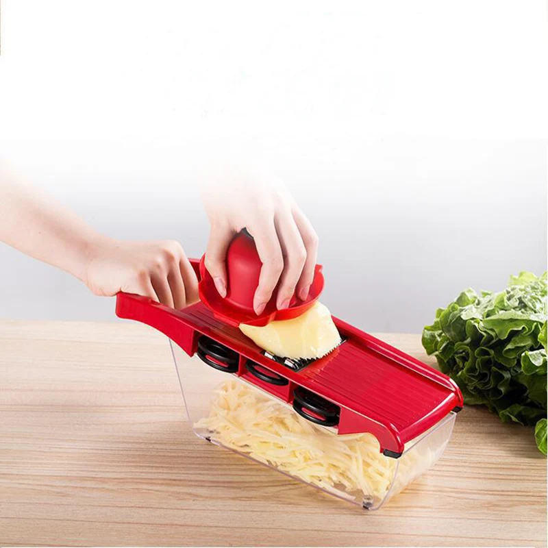 

Groentesnijder Keuken Accessoires Slicer Fruit Cutter Aardappel Dunschiller Wortel Kaas Rasp Groentesnijder
