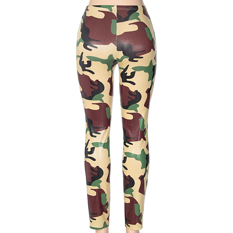 

Zoctuo Push Up Sexy Trousers Camouflage Women Leggings High Waist Long Pants Streetwear Fitness Workout Legins