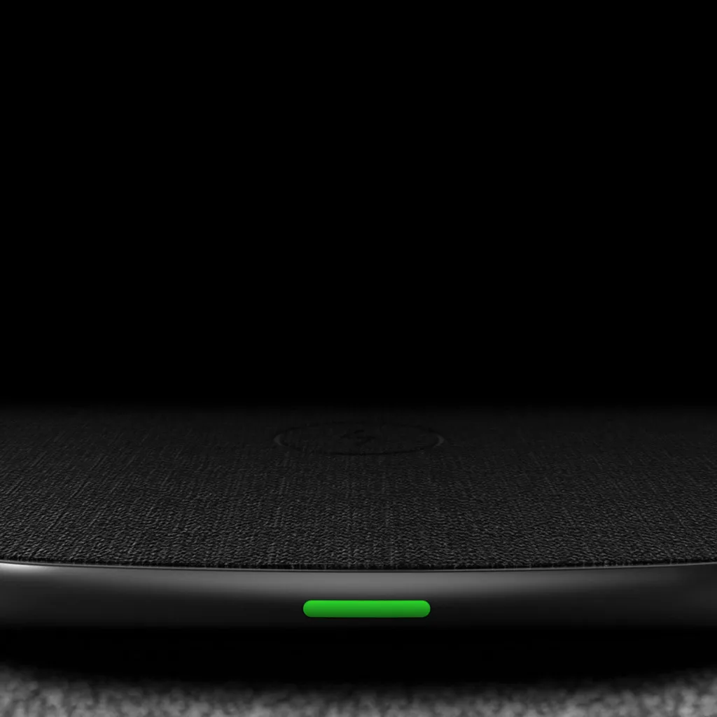 Ouhaobin Беспроводное зарядное устройство для Apple iPhone 8 /8 Plus /X 10W быстрая зарядка Pad