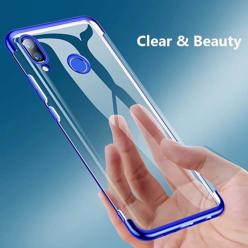 

Clear Case for HUAWEI HONOR 20 Pro 10i View 20 7A 7S 9A 9C 8A 8C 8X 9 10 Lite P30 P40 Lite E Slim Clear Soft TPU Silicone Cover