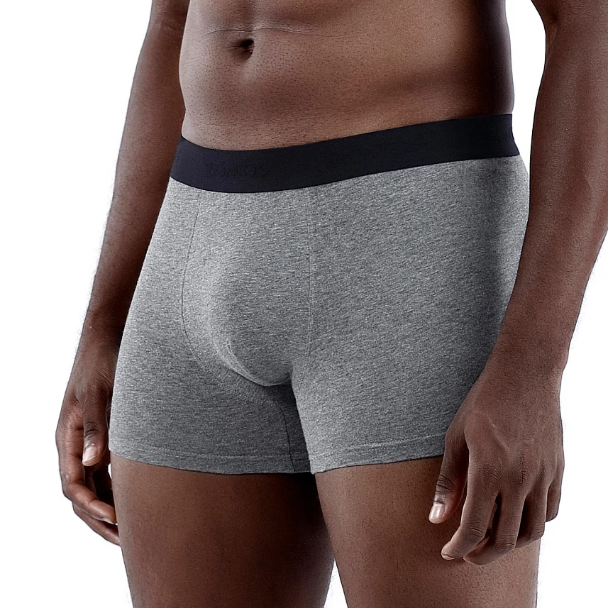 Боксеры мужские хлопковые однотонные брендовые трусы для геев сексуальные