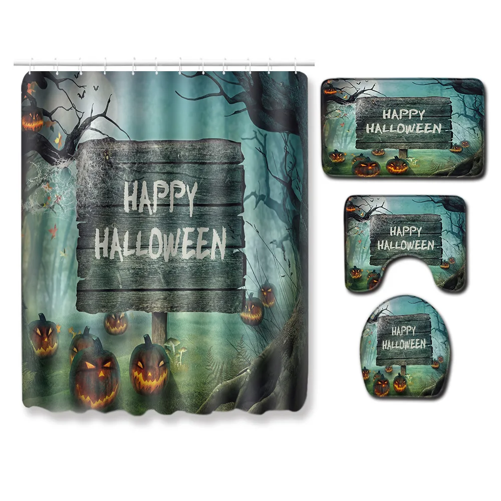 Набор мультяшных ковриков Zeegle для ванной комнаты крышка унитаза