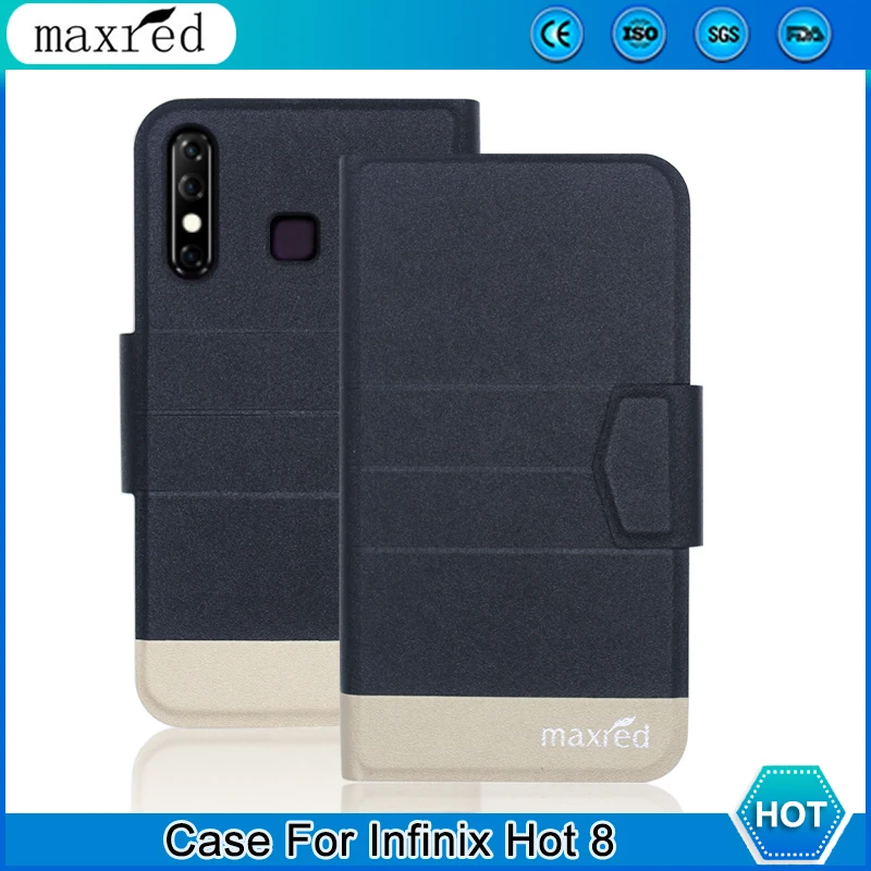 5 цветов! Чехол Infinix Hot 8 2020 высококачественный флип-чехол Ультратонкий Роскошный