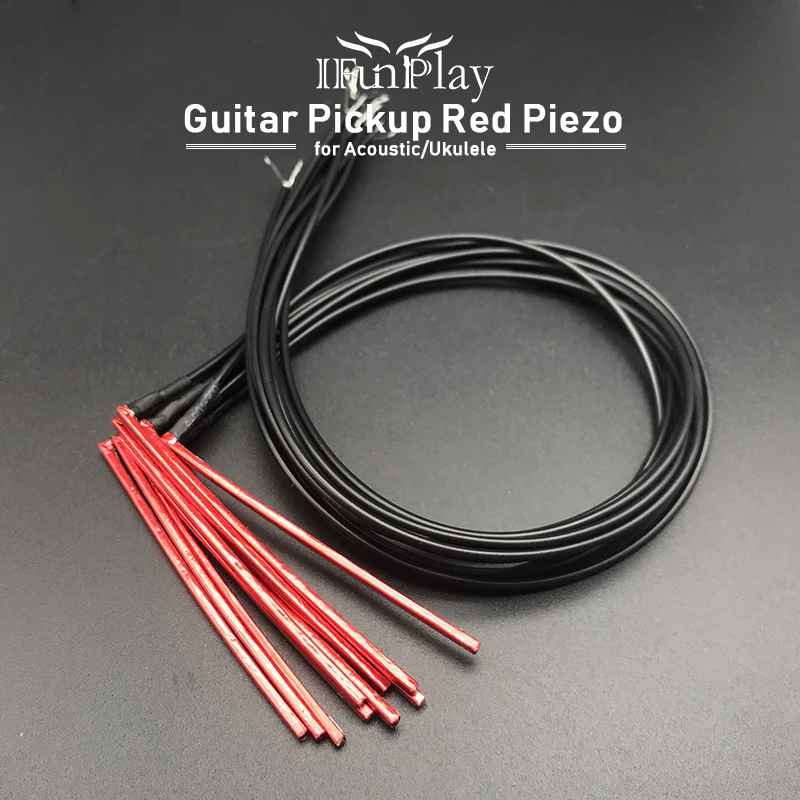 1/5/10 шт. красный пикап пьезо гитары для укулеле Акустическая гитара Банджо