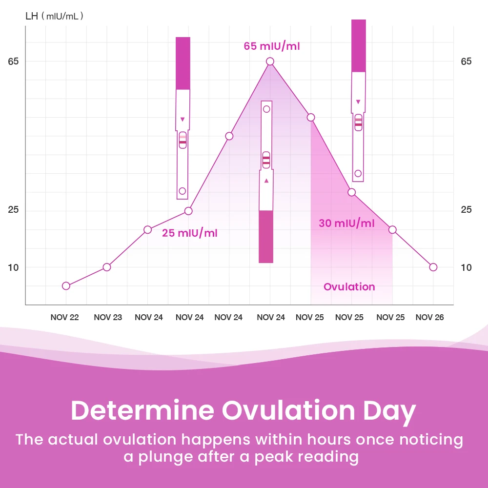 Комплект для тестирования овуляции Femometer Ivy улучшенный цифровой преобразователь