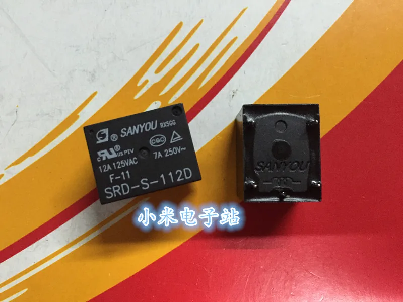 

SRD-S-112D 12V 5 feet 7A 250V рисоварка, Электрический Пароварка three реле friends 3FF