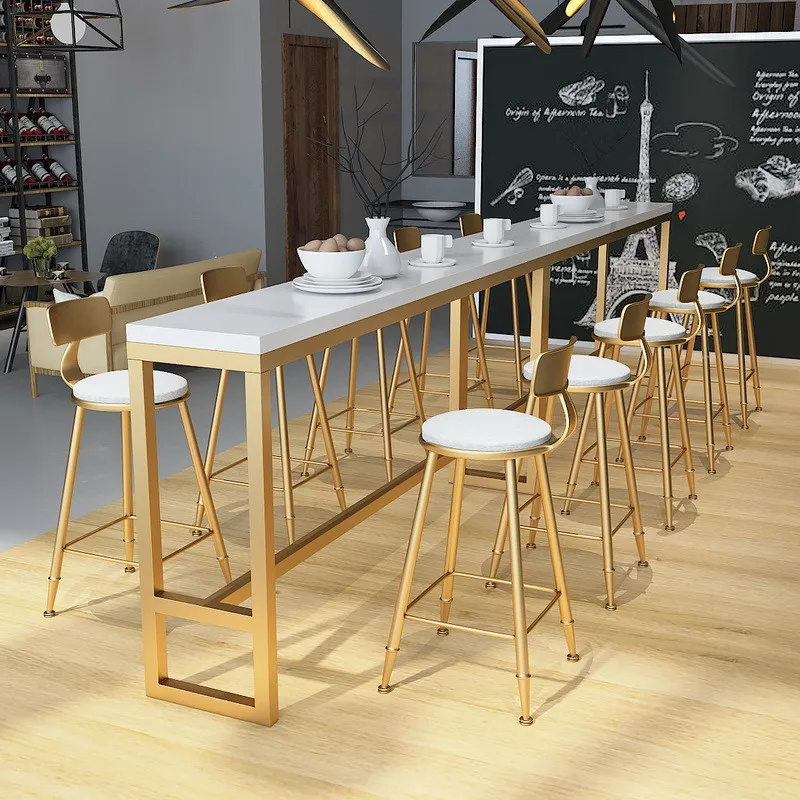 Креативный Железный барный стул роскошный светильник домашний высокий