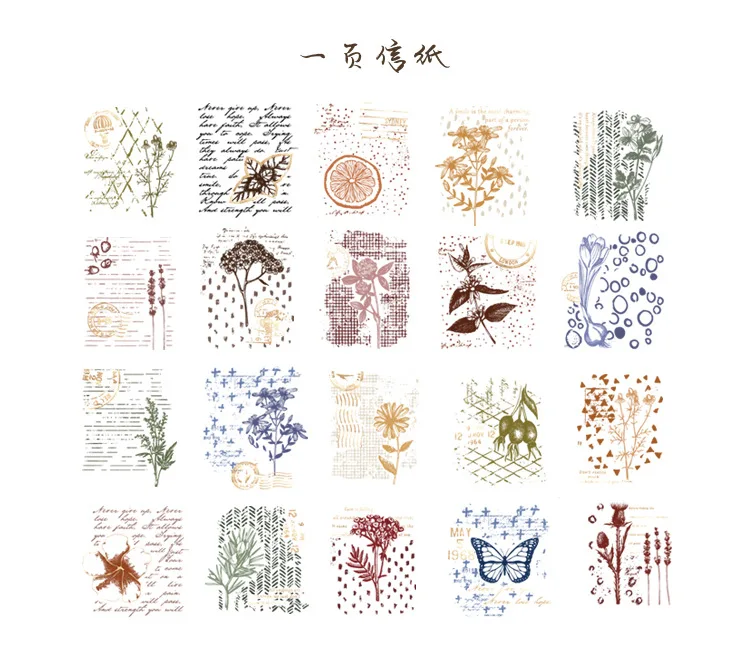20 компл./1 лот Kawaii канцелярские наклейки s Far poetry дневник планировщик путешествия декоративная наклейка на мобильный телефон Скрапбукинг DIY ремесло стикер s