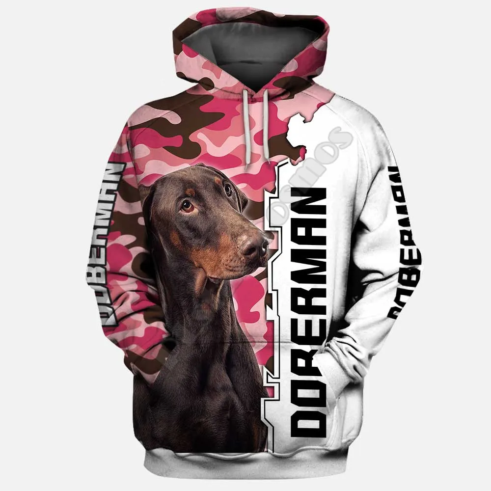 Толстовки с капюшоном в виде немецкой овчарки пуловер 3D принтом для мужчин и