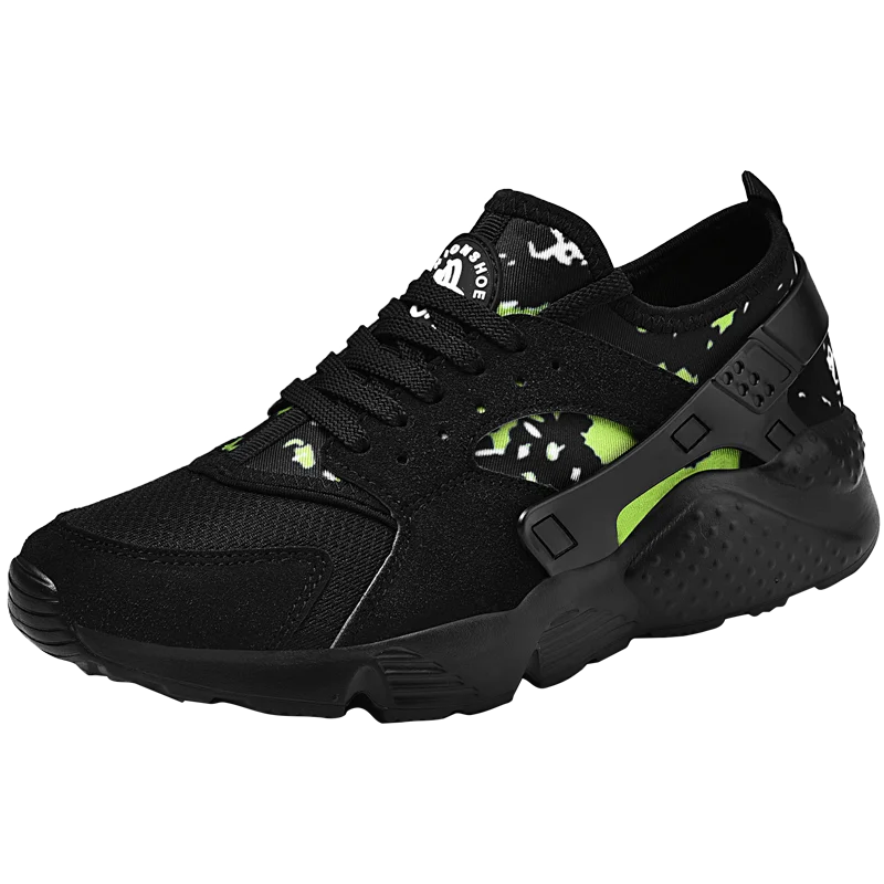 Кроссовки мужские беговые кроссовки ayakkabi erkek Большие размеры 47 valentine tn NK air Huarach обувь женская уличная обувь zapatos de hombre - Цвет: Black