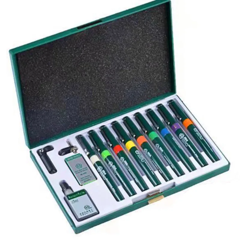 Герой волокна технические иглы пера комплект архитектурного проектирования