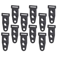 10pcs tent canopy pole connector tent buckles fixing adjusting buckle black