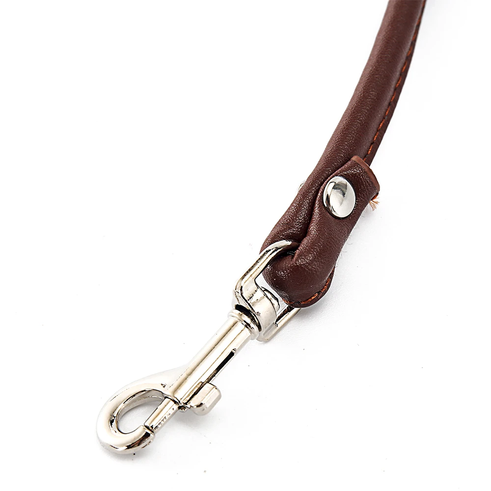 ПУ большой Поводок для собаки кожаный длинный поводок собак ошейник улицы