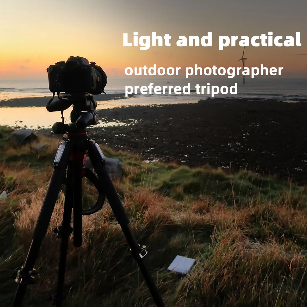 Легкий портативный профессиональный Трипод для камеры Mountdog монопод с
