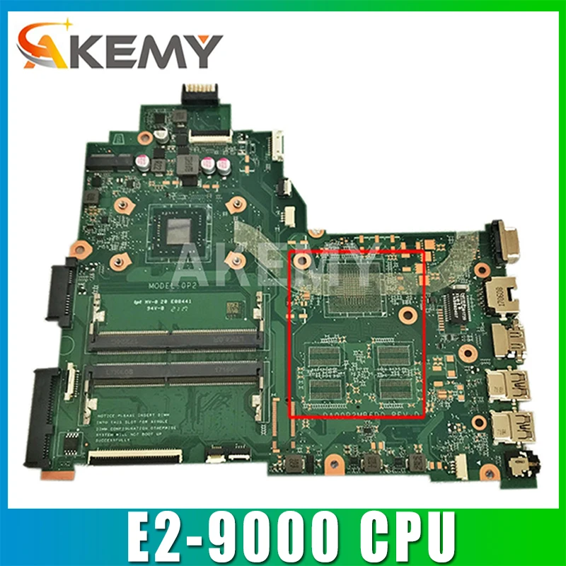 

Для HP 14-BW 245 G6 Материнская плата ноутбука DA00P2MB6D1 925545-601 925545-001 аккумулятор большой емкости с E2-9000 Процессор