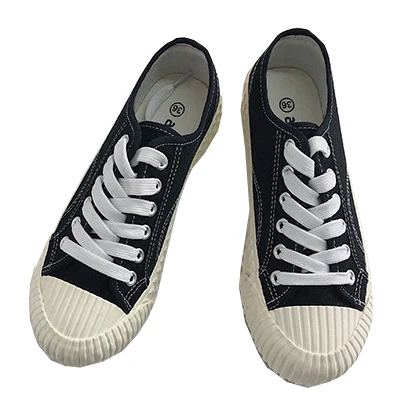 Autumn Shoes Women Canvas Girl Lace up Sneakers Outdoor Flat Platform Casual Ladies Vulcanize Walking Tenis | Обувь