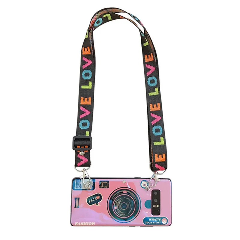 Чехол для телефона в стиле ретро с ремешком на запястье|Бамперы| |